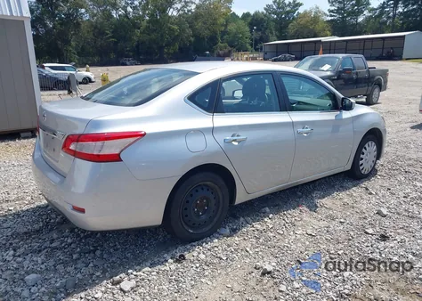 2015 Nissan Sentra S from USA, damaged, VIN 3N1AB7APXFY307633